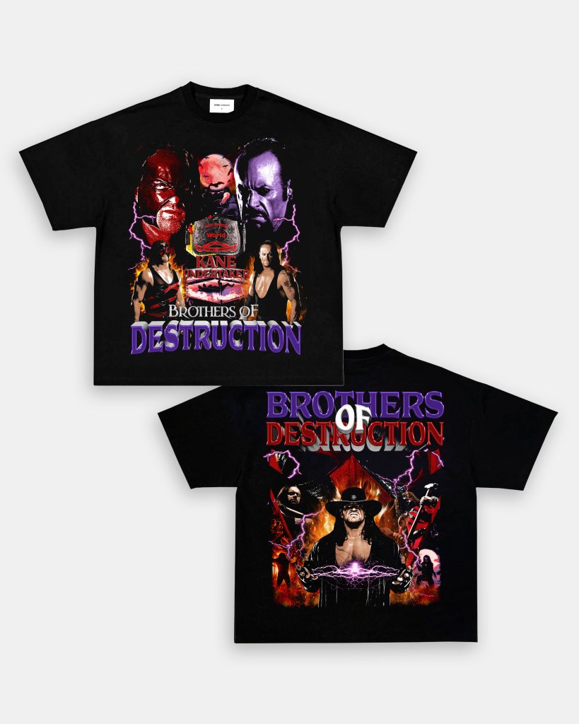 BROTHERS OF DESTRUCTION TEE - [DS] - VIBRAS® VIBRAS - GRAPHIC TEES - GAME CHANGERS