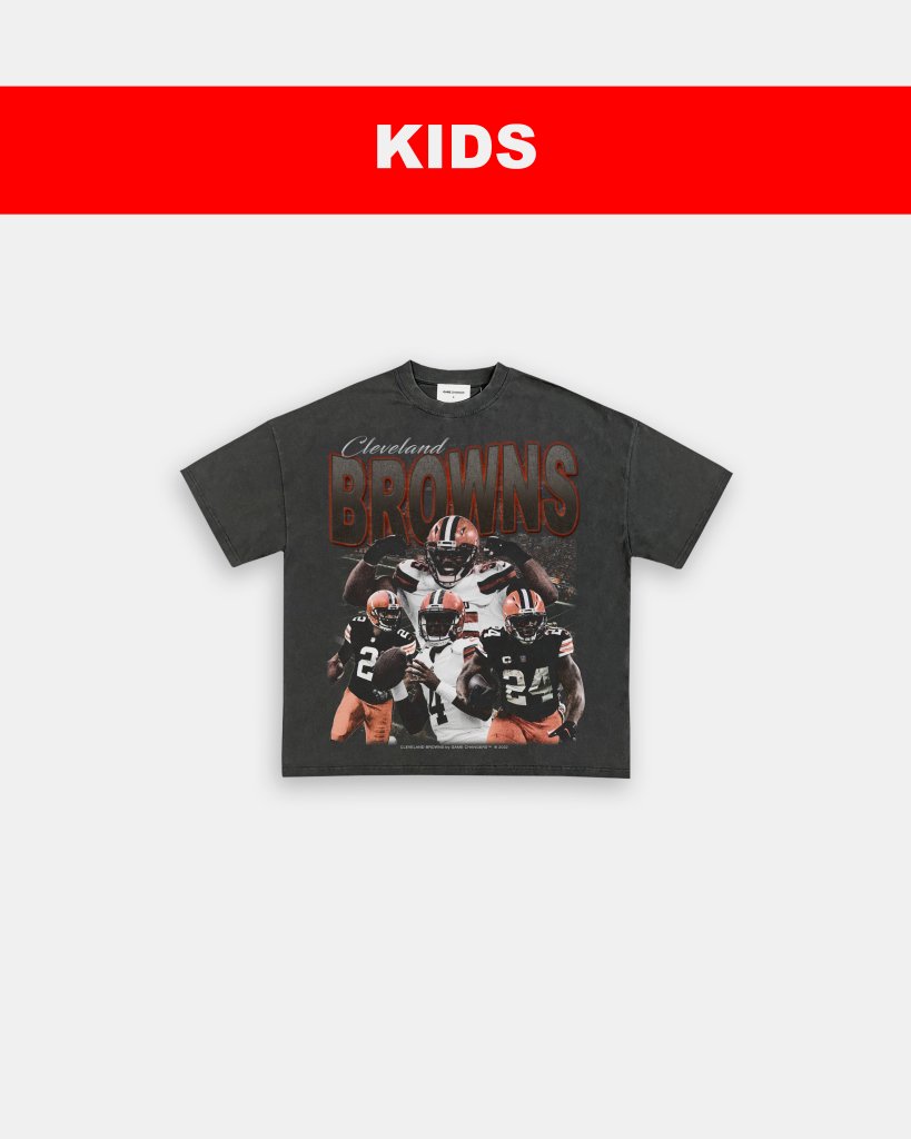 BROWNS - KIDS TEE - VIBRAS® VIBRAS - GRAPHIC TEES - GAME CHANGERS