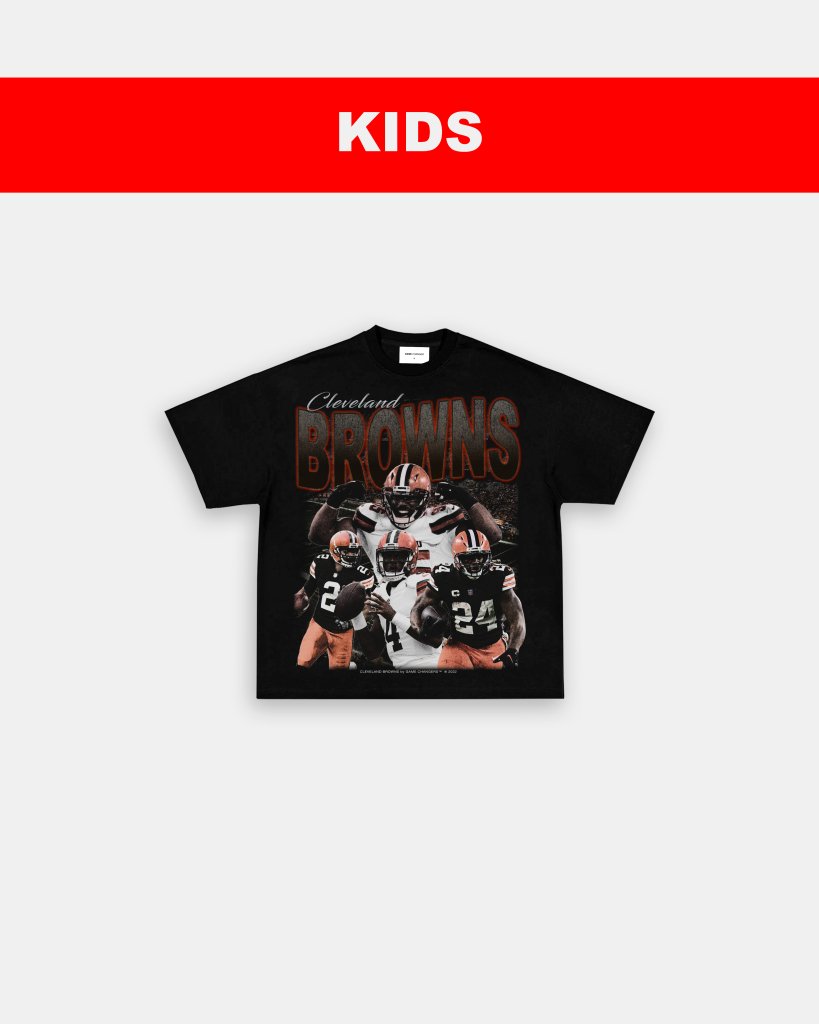 BROWNS - KIDS TEE - VIBRAS® VIBRAS - GRAPHIC TEES - GAME CHANGERS