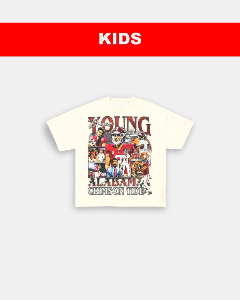 BRYCE YOUNG - ALABAMA - KIDS TEE - VIBRAS® VIBRAS - GRAPHIC TEES - GAME CHANGERS