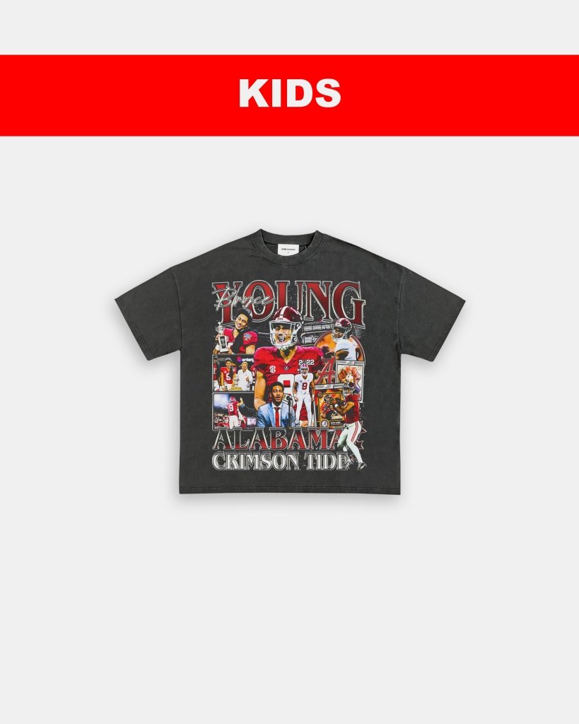 BRYCE YOUNG - ALABAMA - KIDS TEE - VIBRAS® VIBRAS - GRAPHIC TEES - GAME CHANGERS