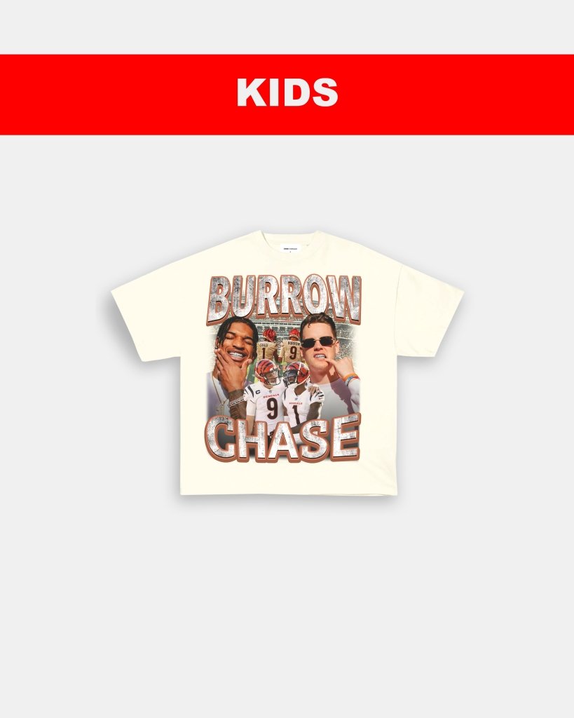 BURROW X CHASE - KIDS TEE - VIBRAS® VIBRAS - GRAPHIC TEES - GAME CHANGERS