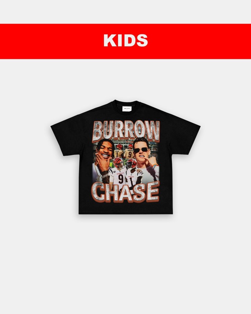 BURROW X CHASE - KIDS TEE - VIBRAS® VIBRAS - GRAPHIC TEES - GAME CHANGERS