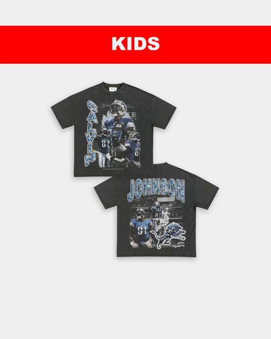 CALVIN JOHNSON - KIDS TEE [DS] - VIBRAS® VIBRAS - GRAPHIC TEES - GAME CHANGERS