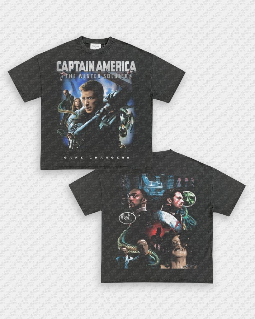 CAPTAIN AMERICA TWS TEE - [DS] - VIBRAS® VIBRAS - GRAPHIC TEES - GAME CHANGERS