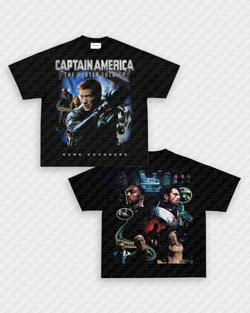 CAPTAIN AMERICA TWS TEE - [DS] - VIBRAS® VIBRAS - GRAPHIC TEES - GAME CHANGERS