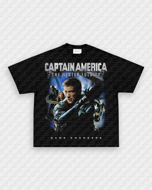 CAPTAIN AMERICA TWS V2 TEE - VIBRAS® VIBRAS - GRAPHIC TEES - GAME CHANGERS