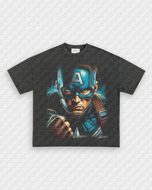 CAPTAIN AMERICA V4 TEE - VIBRAS® VIBRAS - GRAPHIC TEES - GAME CHANGERS