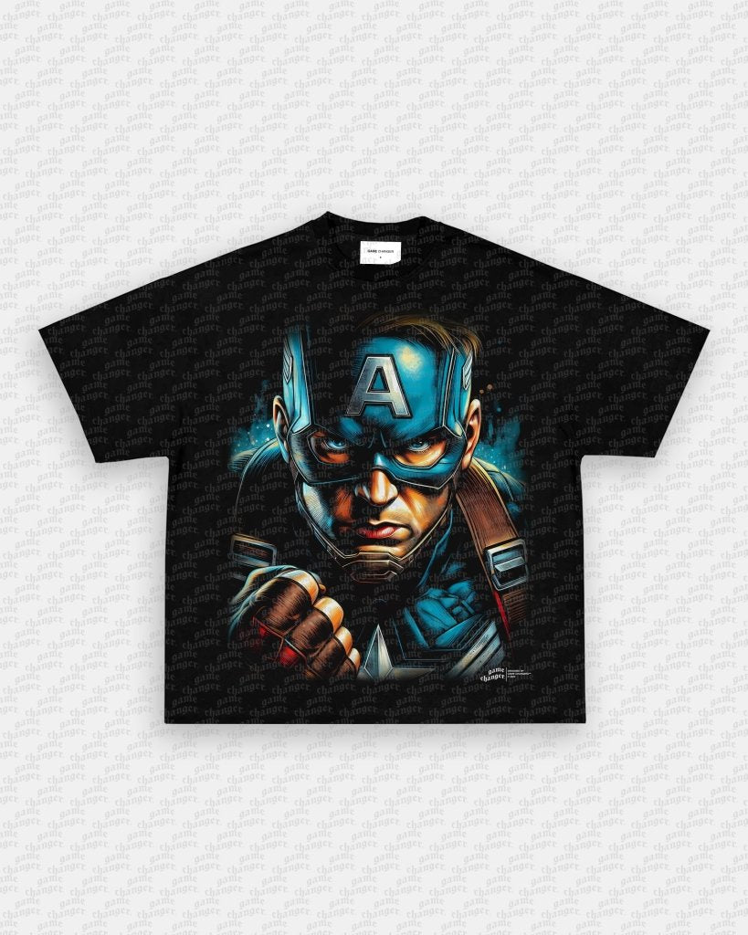 CAPTAIN AMERICA V4 TEE - VIBRAS® VIBRAS - GRAPHIC TEES - GAME CHANGERS