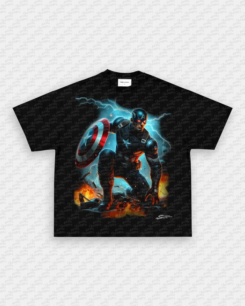 CAPTAIN AMERICA V6 TEE - VIBRAS® VIBRAS - GRAPHIC TEES - GAME CHANGERS