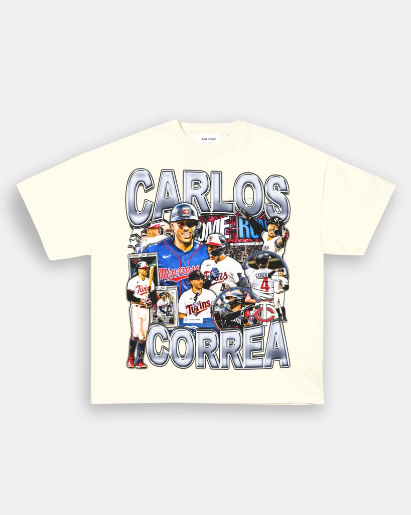 CARLOS CORREA TEE - VIBRAS® VIBRAS - GRAPHIC TEES - GAME CHANGERS