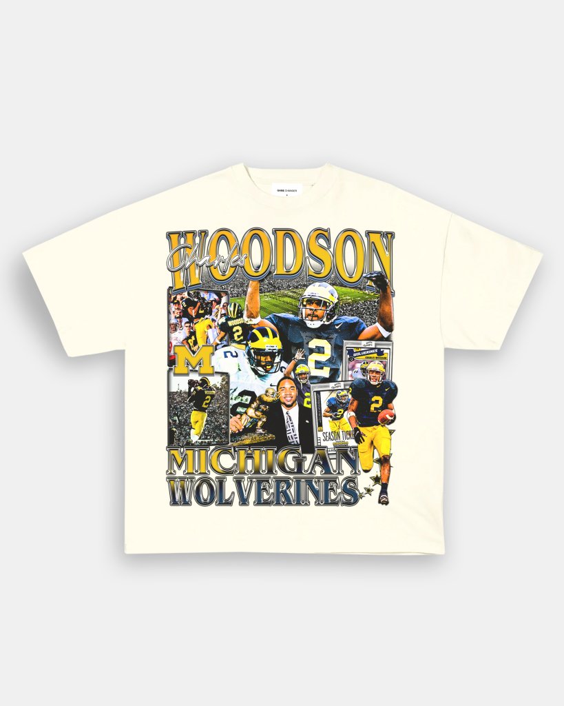 CHARLES WOODSON - MICHIGAN TEE - VIBRAS® VIBRAS - GRAPHIC TEES - GAME CHANGERS