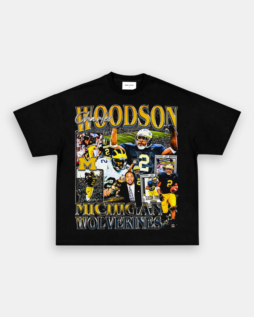 CHARLES WOODSON - MICHIGAN TEE - VIBRAS® VIBRAS - GRAPHIC TEES - GAME CHANGERS