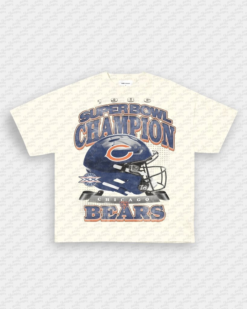 CHICAGO BEARS TEE - VIBRAS® VIBRAS - GRAPHIC TEES - GAME CHANGERS