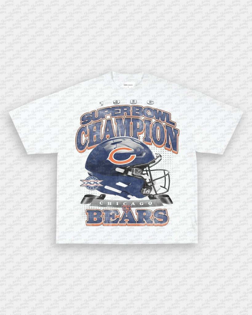 CHICAGO BEARS TEE - VIBRAS® VIBRAS - GRAPHIC TEES - GAME CHANGERS