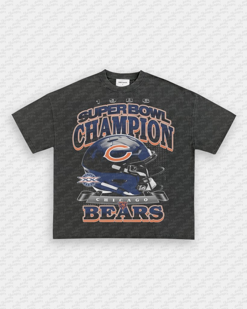 CHICAGO BEARS TEE - VIBRAS® VIBRAS - GRAPHIC TEES - GAME CHANGERS