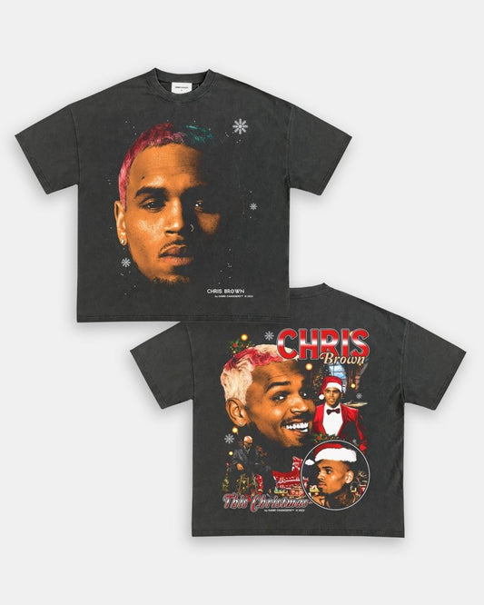 CHRIS BROWN - XMAS TEE - [DS] - VIBRAS® VIBRAS - GRAPHIC TEES - GAME CHANGERS