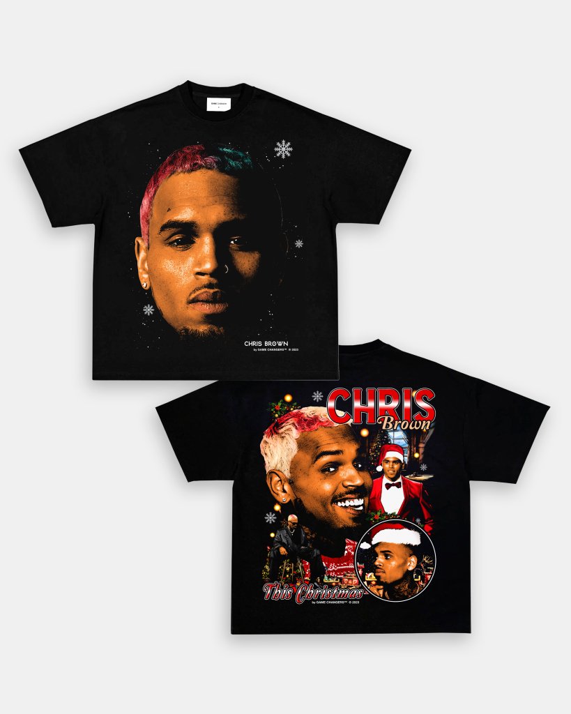 CHRIS BROWN - XMAS TEE - [DS] - VIBRAS® VIBRAS - GRAPHIC TEES - GAME CHANGERS