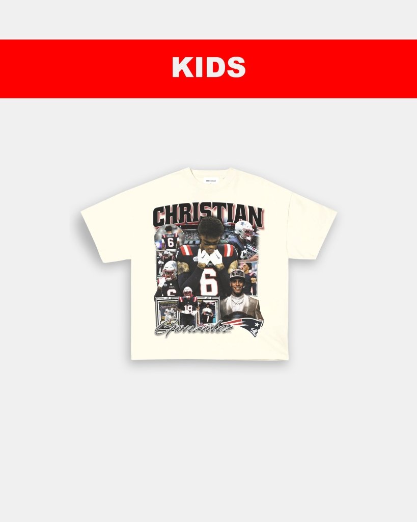 CHRISTIAN GONZALEZ - KIDS TEE - VIBRAS® VIBRAS - GRAPHIC TEES - GAME CHANGERS