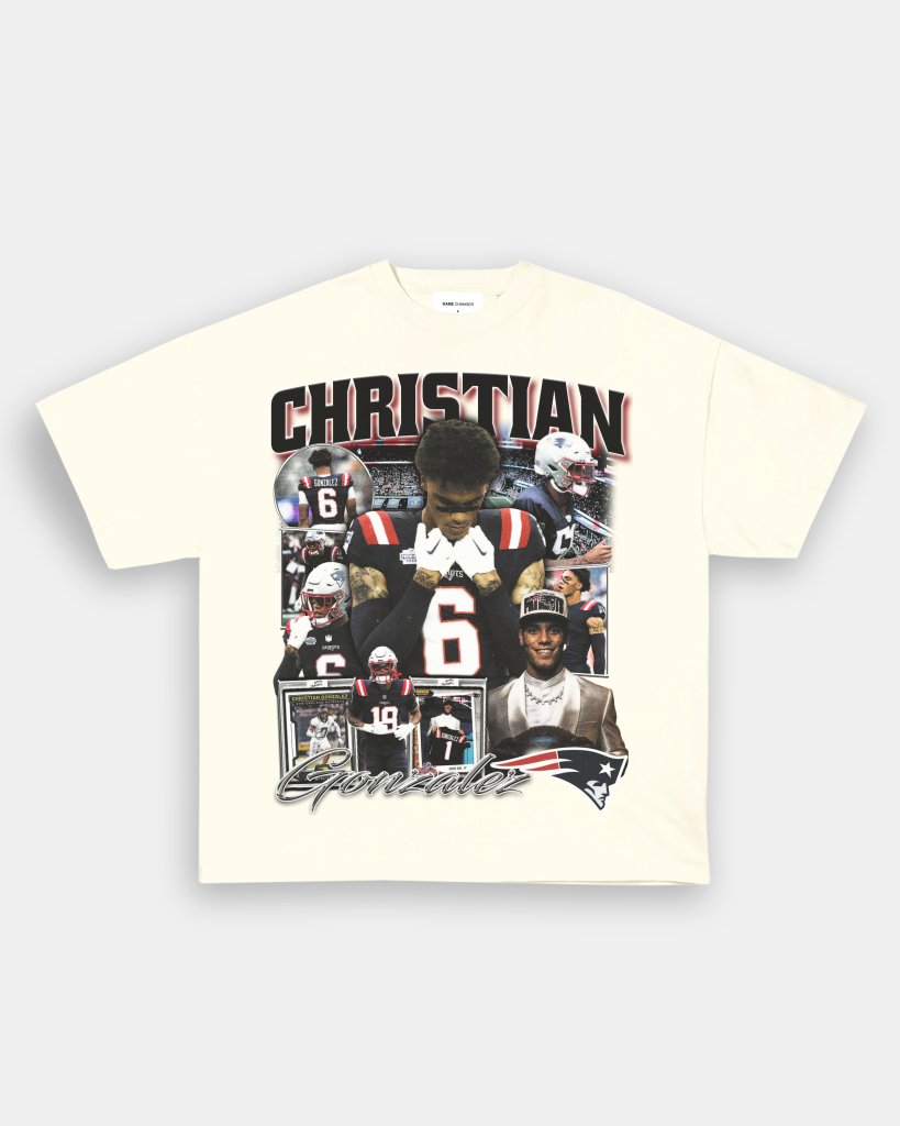 CHRISTIAN GONZALEZ TEE - VIBRAS® VIBRAS - GRAPHIC TEES - GAME CHANGERS