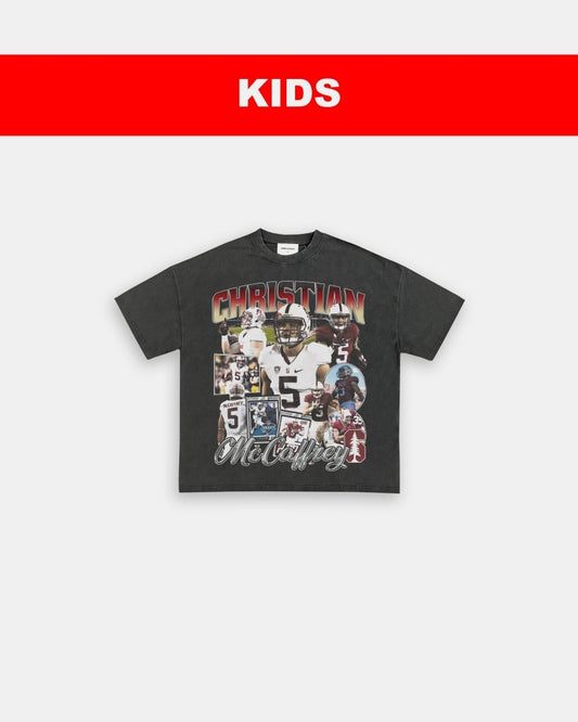 CHRISTIAN MCCAFFREY - STANFORD - KIDS TEE - VIBRAS® VIBRAS - GRAPHIC TEES - GAME CHANGERS