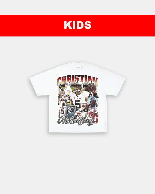 CHRISTIAN MCCAFFREY - STANFORD - KIDS TEE - VIBRAS® VIBRAS - GRAPHIC TEES - GAME CHANGERS