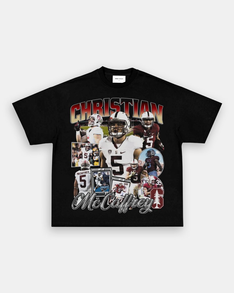 CHRISTIAN MCCAFFREY - STANFORD TEE - VIBRAS® VIBRAS - GRAPHIC TEES - GAME CHANGERS