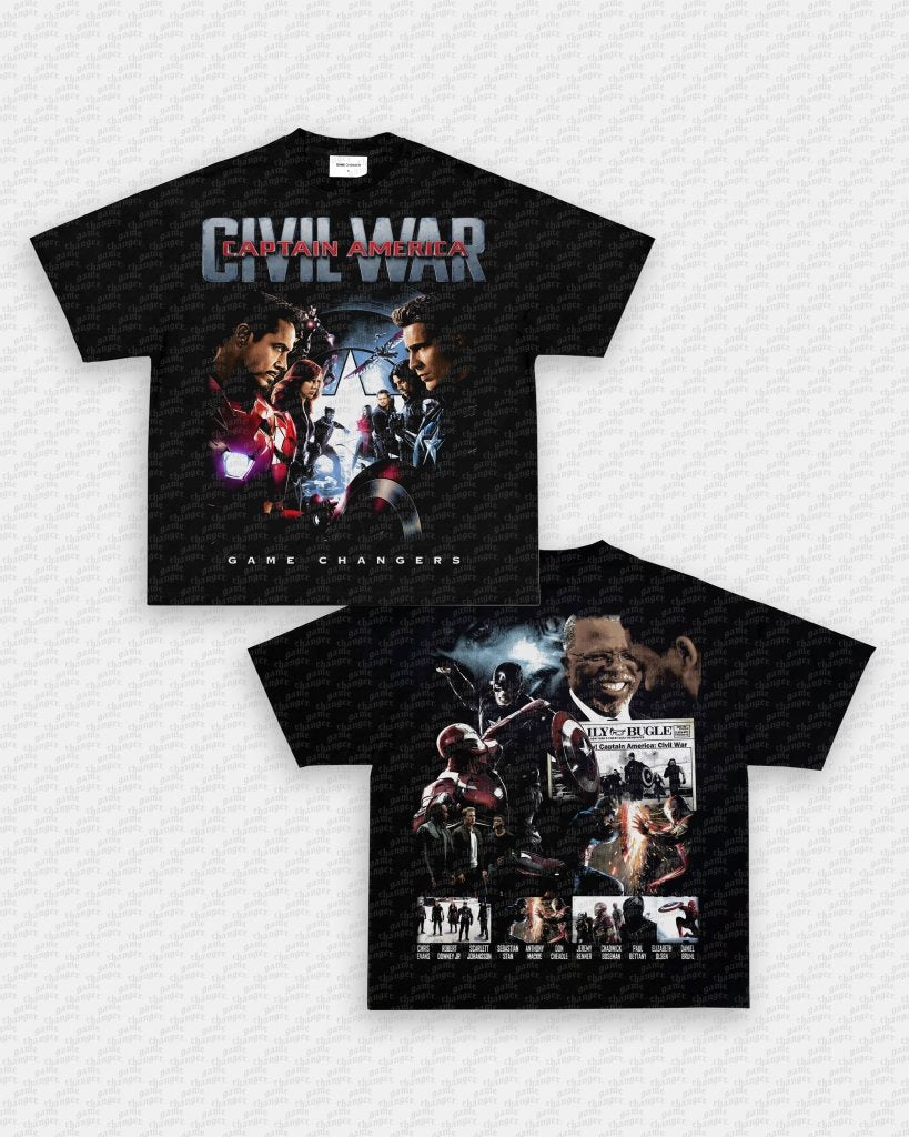 CIVIL WAR TEE - [DS] - VIBRAS® VIBRAS - GRAPHIC TEES - GAME CHANGERS