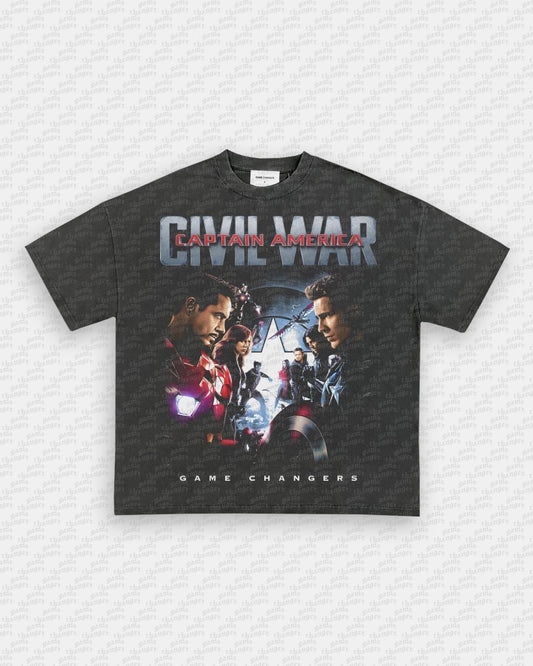 CIVIL WAR V2 TEE - VIBRAS® VIBRAS - GRAPHIC TEES - GAME CHANGERS