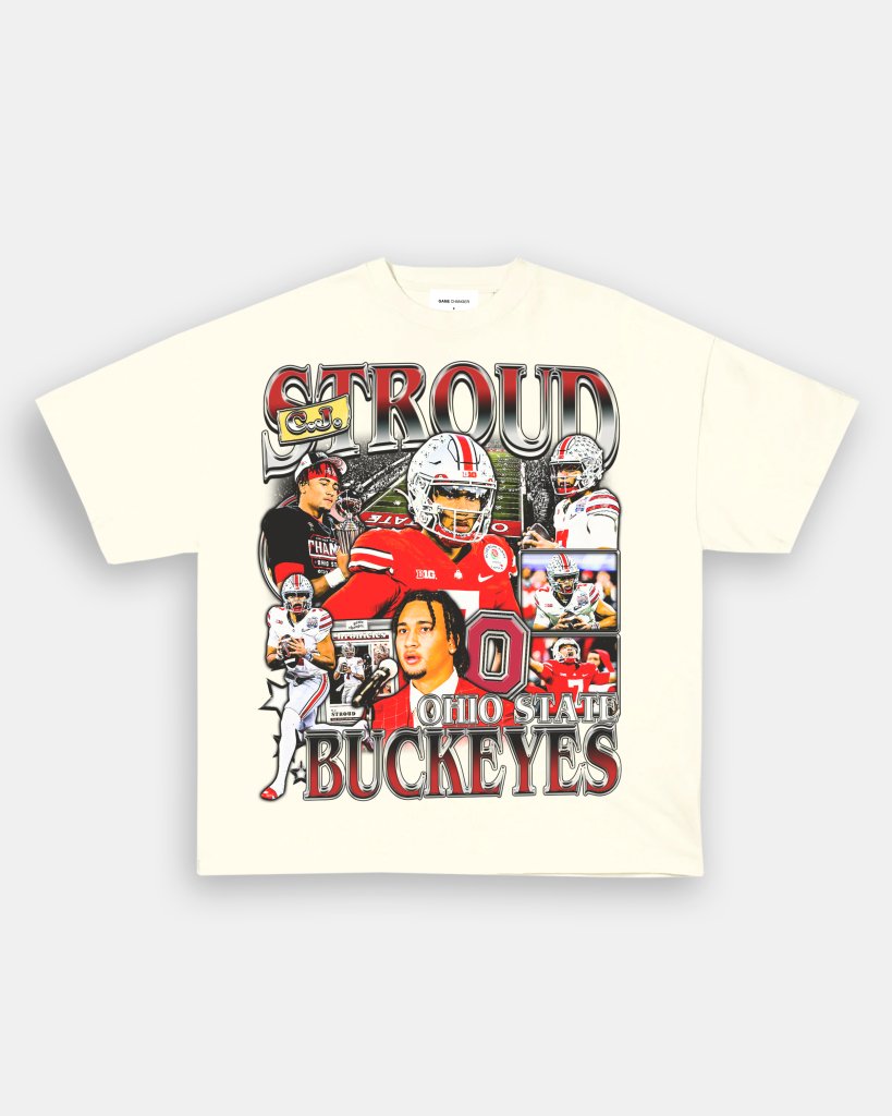 CJ STROUD - OSU TEE - VIBRAS® VIBRAS - GRAPHIC TEES - GAME CHANGERS