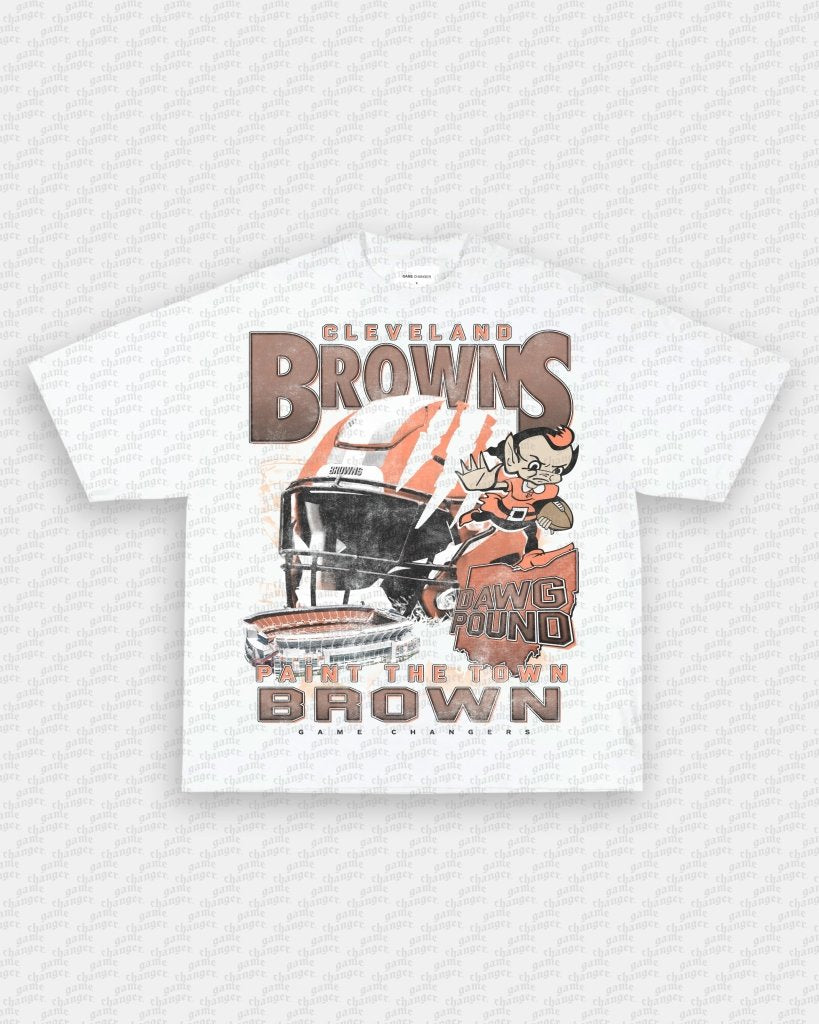 CLEVELAND BROWNS TEE - VIBRAS® VIBRAS - GRAPHIC TEES - GAME CHANGERS