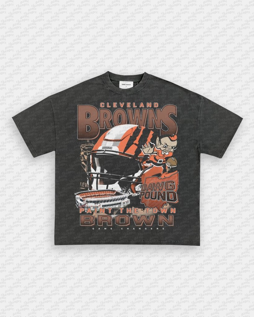 CLEVELAND BROWNS TEE - VIBRAS® VIBRAS - GRAPHIC TEES - GAME CHANGERS