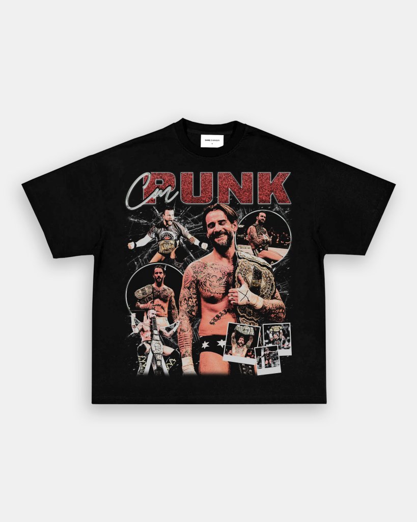 CM PUNK TEE - VIBRAS® VIBRAS - GRAPHIC TEES - GAME CHANGERS