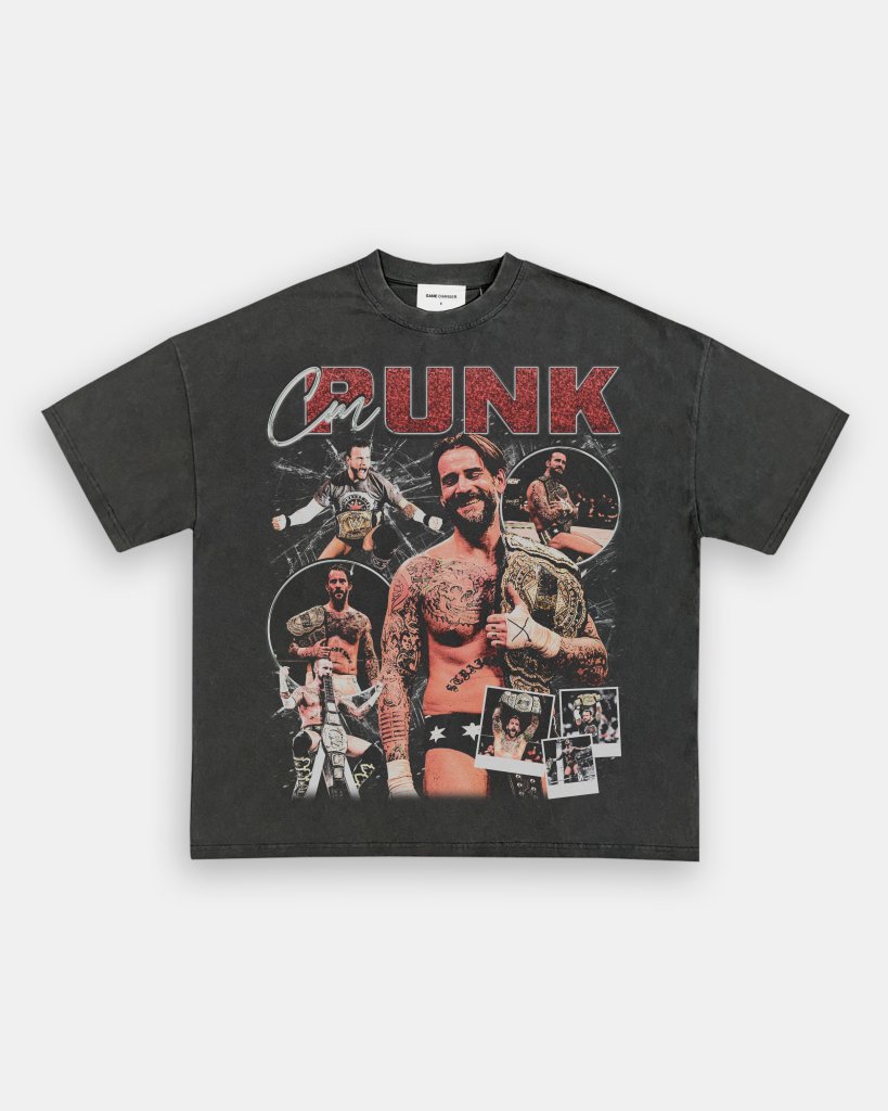 CM PUNK TEE - VIBRAS® VIBRAS - GRAPHIC TEES - GAME CHANGERS