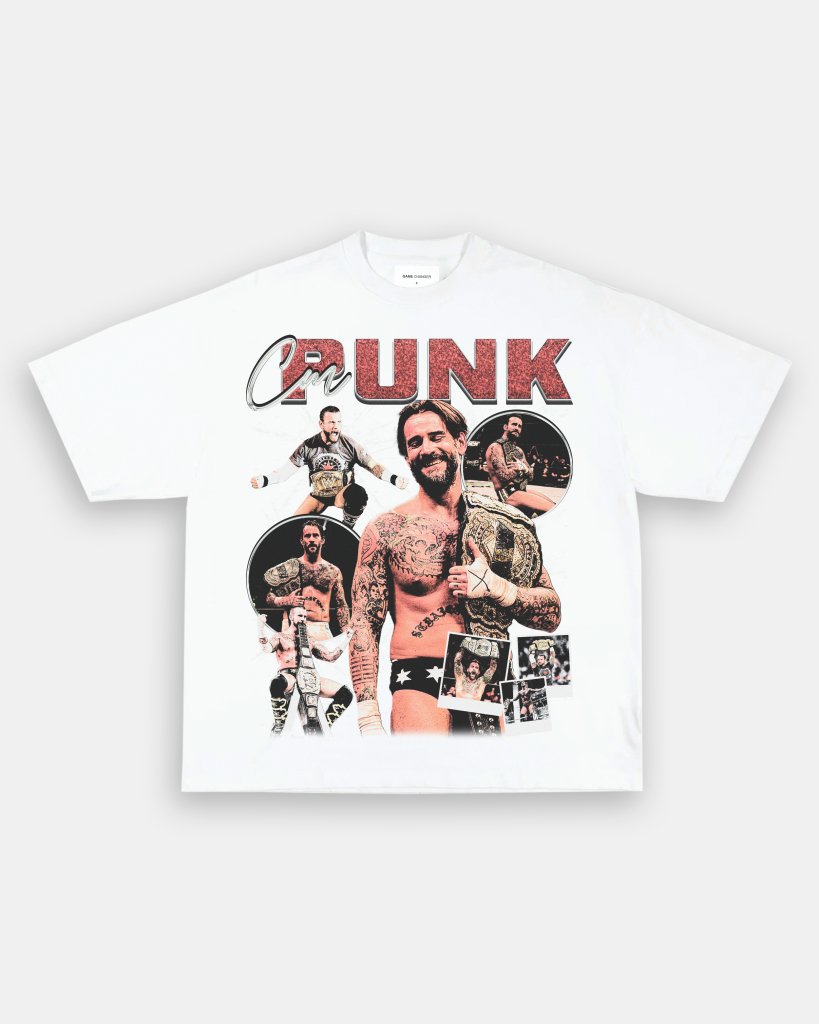 CM PUNK TEE - VIBRAS® VIBRAS - GRAPHIC TEES - GAME CHANGERS