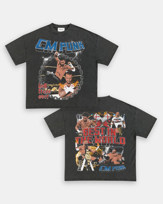 CM PUNK V2 TEE - [DS] - VIBRAS® VIBRAS - GRAPHIC TEES - GAME CHANGERS