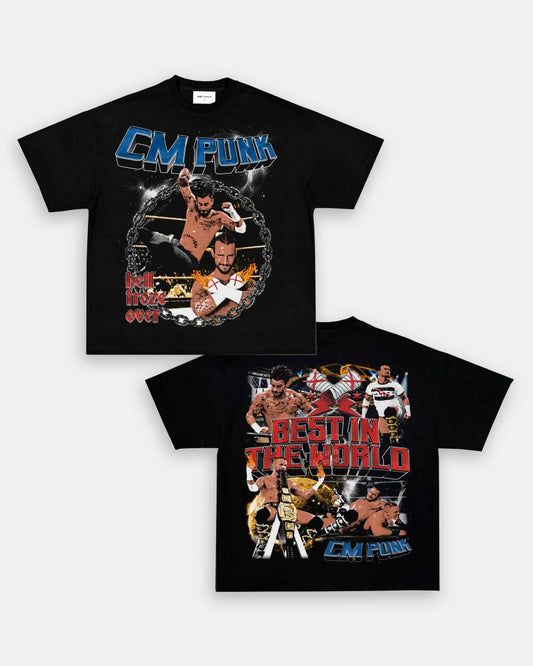 CM PUNK V2 TEE - [DS] - VIBRAS® VIBRAS - GRAPHIC TEES - GAME CHANGERS