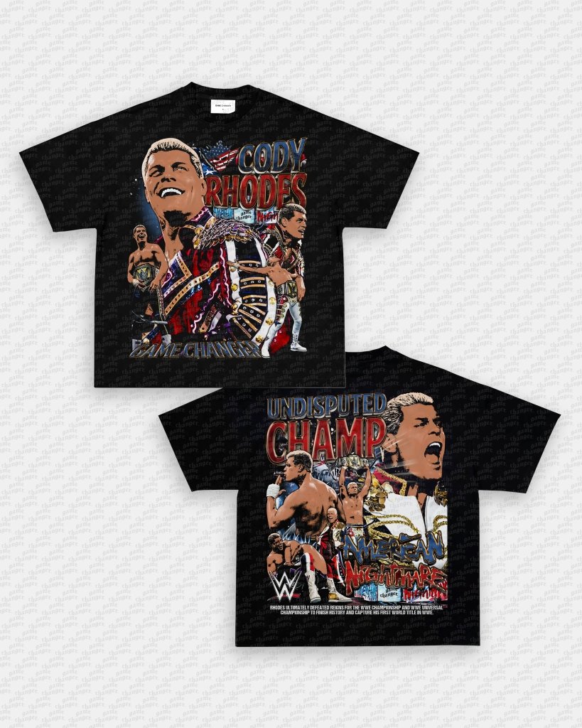 CODY RHODES V3 TEE - [DS] - VIBRAS® VIBRAS - GRAPHIC TEES - GAME CHANGERS