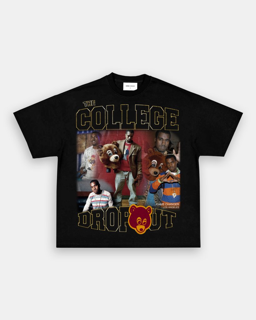 COLLEGE DROPOUT TEE - VIBRAS® VIBRAS - GRAPHIC TEES - GAME CHANGERS