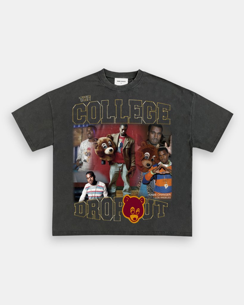 COLLEGE DROPOUT TEE - VIBRAS® VIBRAS - GRAPHIC TEES - GAME CHANGERS