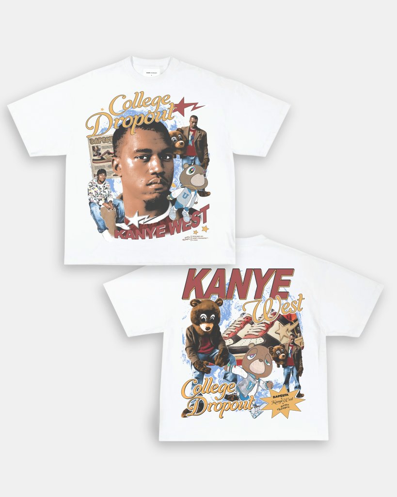 COLLEGE DROPOUT V2 TEE - [DS] - VIBRAS® VIBRAS - GRAPHIC TEES - GAME CHANGERS