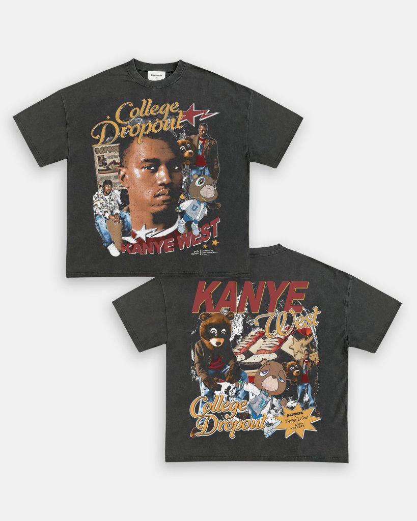 COLLEGE DROPOUT V2 TEE - [DS] - VIBRAS® VIBRAS - GRAPHIC TEES - GAME CHANGERS