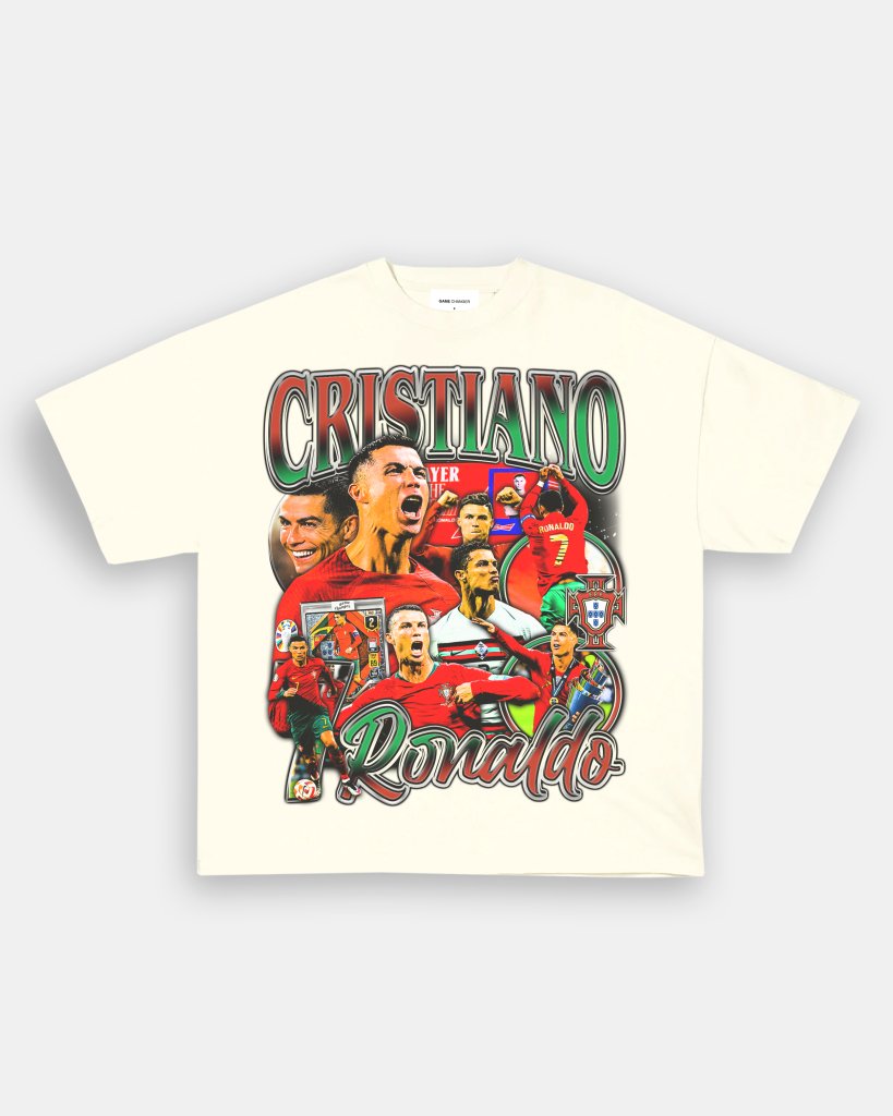 CRISTIANO RONALDO TEE - VIBRAS® VIBRAS - GRAPHIC TEES - GAME CHANGERS