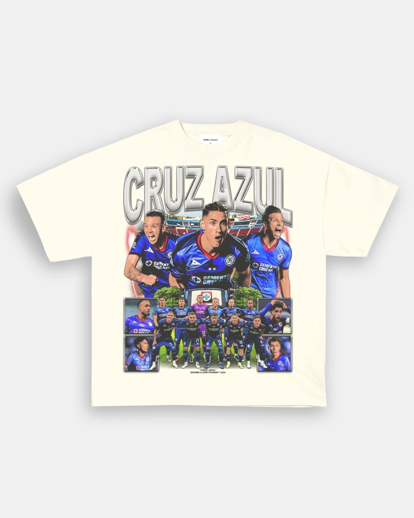 CRUZ AZUL V2 TEE - VIBRAS® VIBRAS - GRAPHIC TEES - GAME CHANGERS