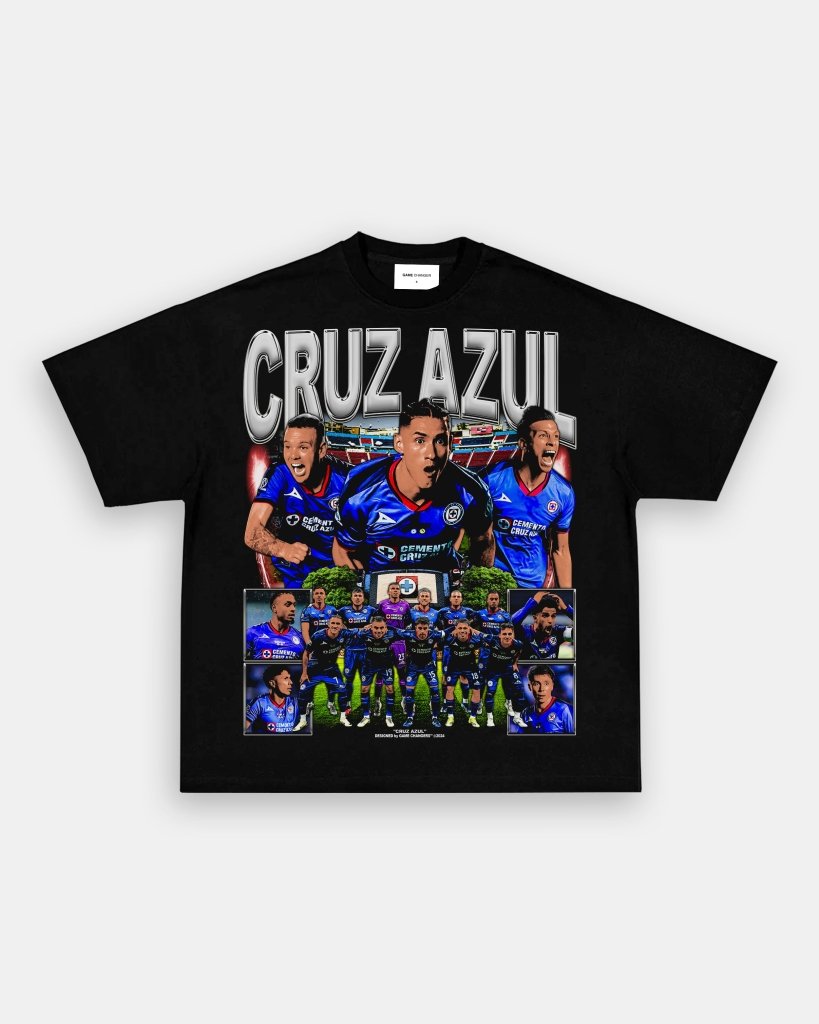 CRUZ AZUL V2 TEE - VIBRAS® VIBRAS - GRAPHIC TEES - GAME CHANGERS