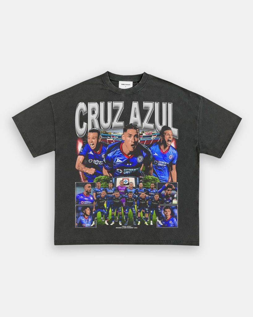 CRUZ AZUL V2 TEE - VIBRAS® VIBRAS - GRAPHIC TEES - GAME CHANGERS