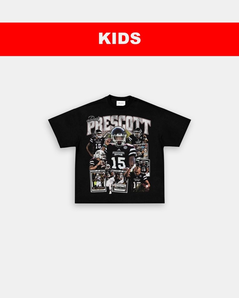 DAK PRESCOTT - MISSISSIPPI - KIDS TEE - VIBRAS® VIBRAS - GRAPHIC TEES - GAME CHANGERS