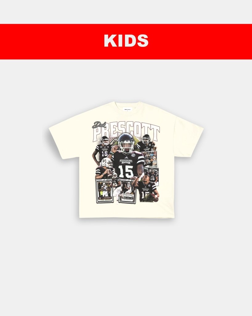 DAK PRESCOTT - MISSISSIPPI - KIDS TEE - VIBRAS® VIBRAS - GRAPHIC TEES - GAME CHANGERS