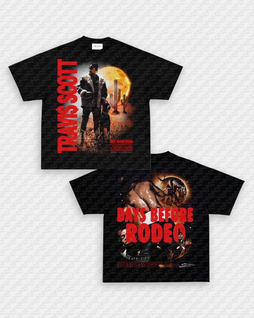 DAYS BEFORE RODEO V2 TEE - [DS] - VIBRAS® VIBRAS - GRAPHIC TEES - GAME CHANGERS