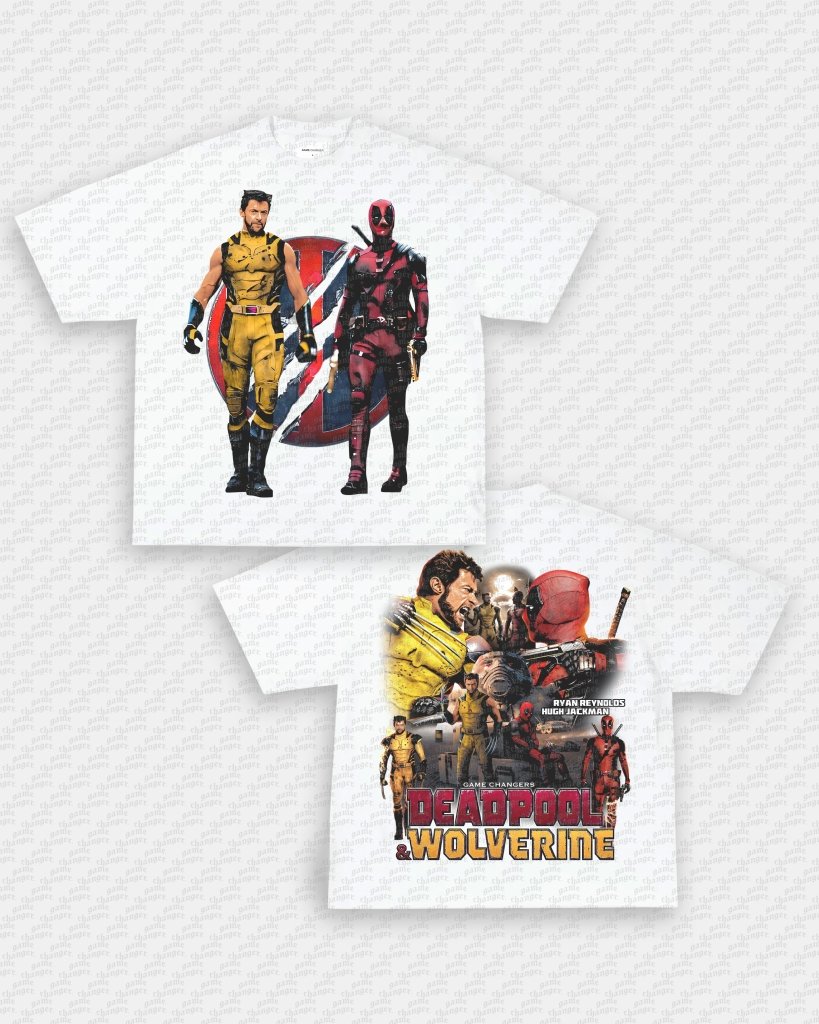 DEADPOOL AND WOLVERINE V2 TEE - [DS] - VIBRAS® VIBRAS - GRAPHIC TEES - GAME CHANGERS